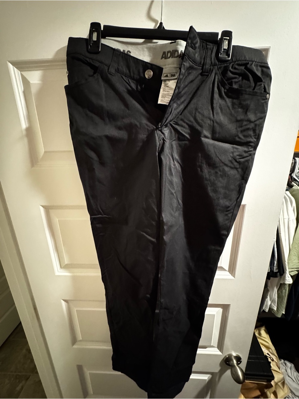 adidas Men’s Black Chinos